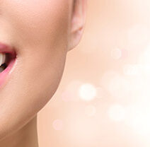 Healthy Smile. Teeth Whitening. Dental care Concept. Woman Smile